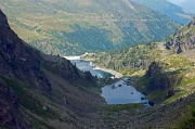 66 sguardo in basso ai Laghi di Trona e Zancone...